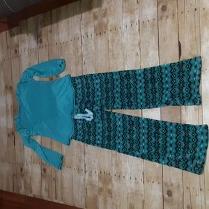 Sleep outfit small mint green